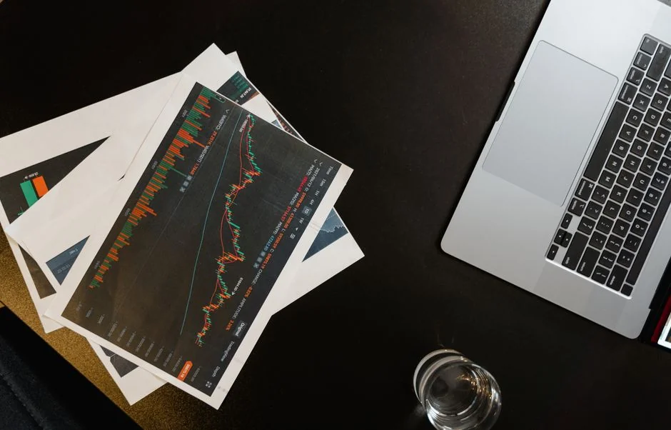 Close-up of a marketing strategy document on a desk, ideal for business content.